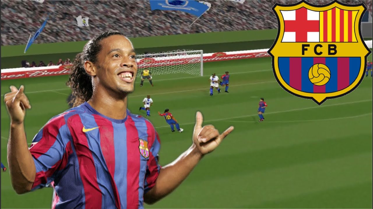 Winning Eleven - Barcelona vs Chelsea 2003/2004 Season