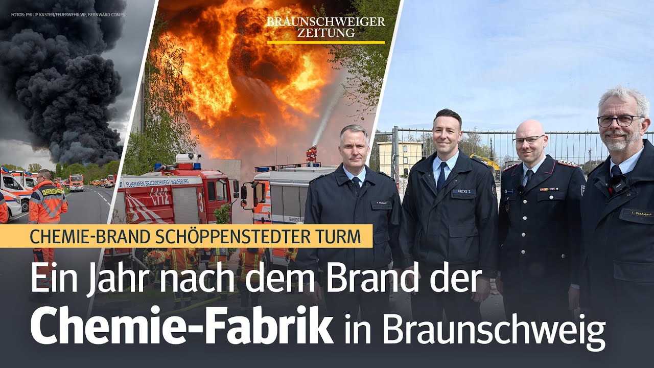„Explosion riss mich um“: Feuerwehrleute berichten von Chemie-Brand