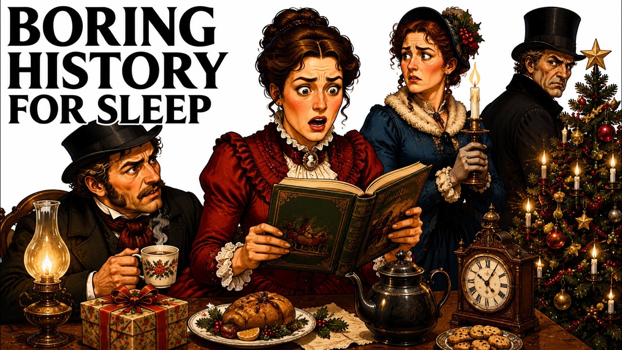 🎄🕯️ What Was Christmas Really Like in 19th-Century America 📜😴 | History for Sleep