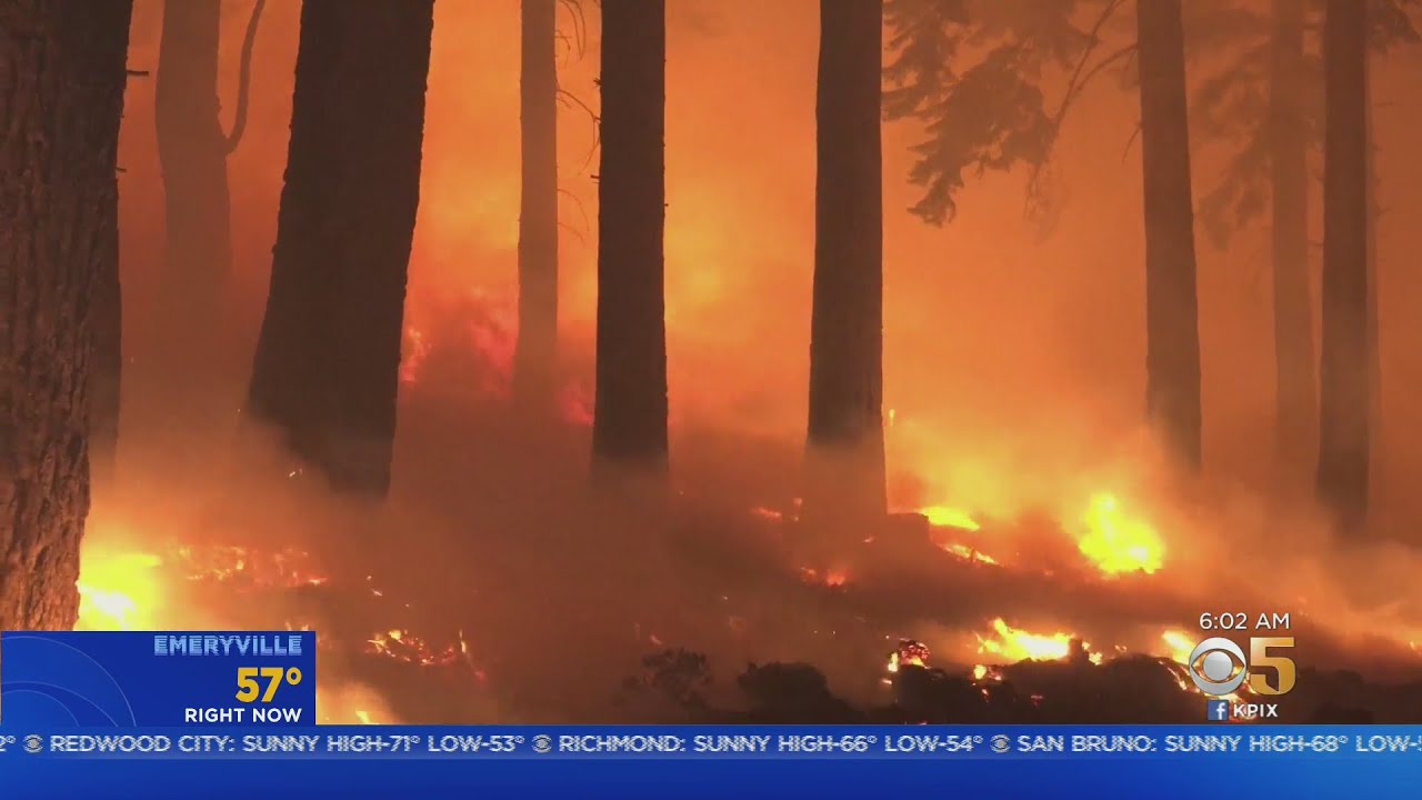Caldor Fire:  Live Report From Tahoe On Firefight With The Advancing Flames Of The Caldor Fire