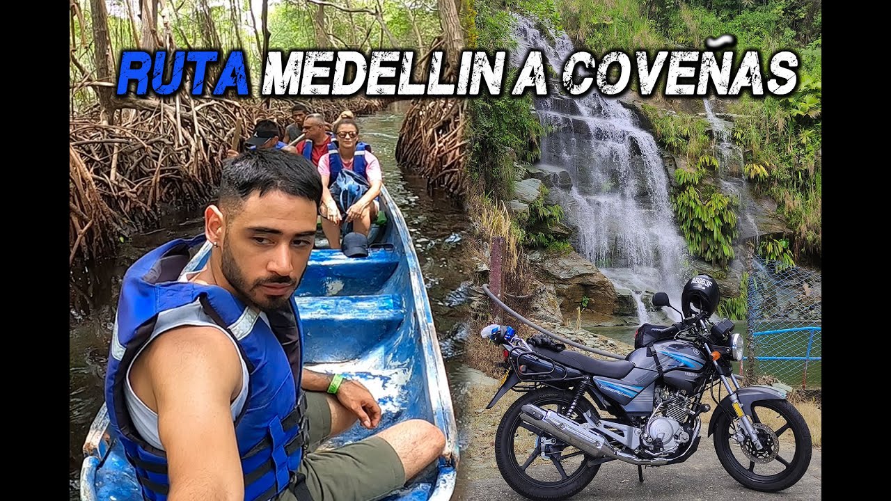 RUTA Medellin a Coveñas 🌊 ( viaje en moto libero 125 )