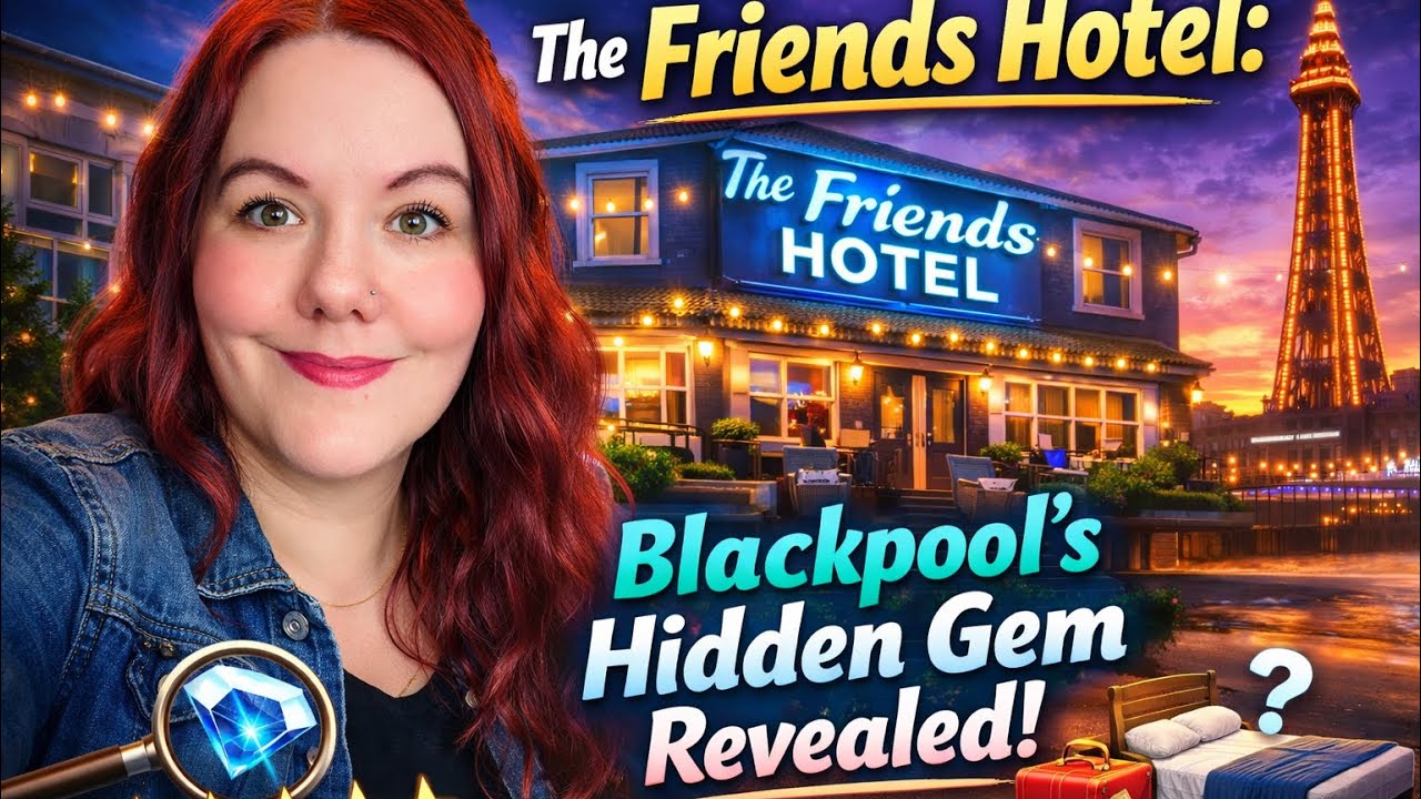 Hotel review a hidden little Gem in Blackpool at the friends hotel wow I was shocked #blackpool 