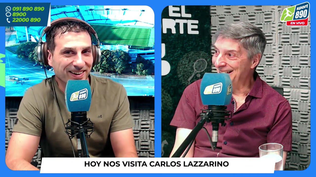 CARLOS LAZZARINO EN ÚLTIMO AL ARCO