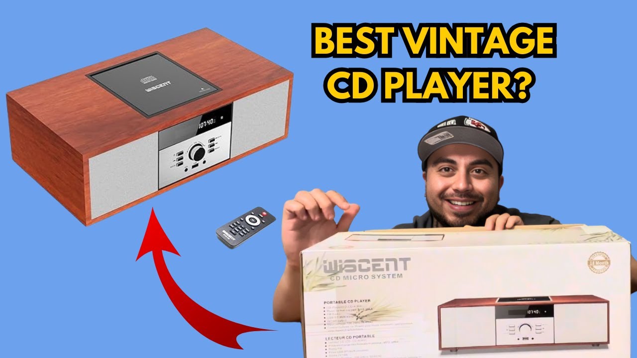 The Ultimate Vintage CD Player? Wissend Bluetooth Stereo Unboxing & Review!