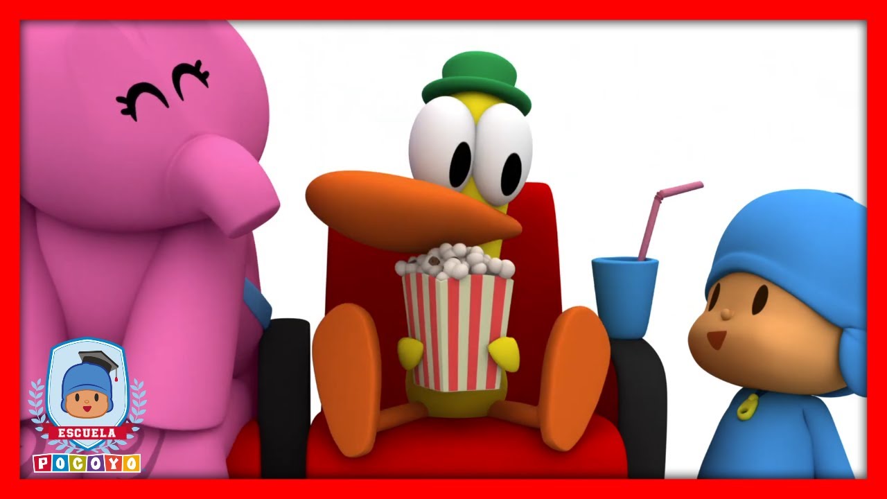 🎓 Escuela Pocoyó - 🎦 Aprende El Cine | Caricaturas y dibujos animados educativos para niños