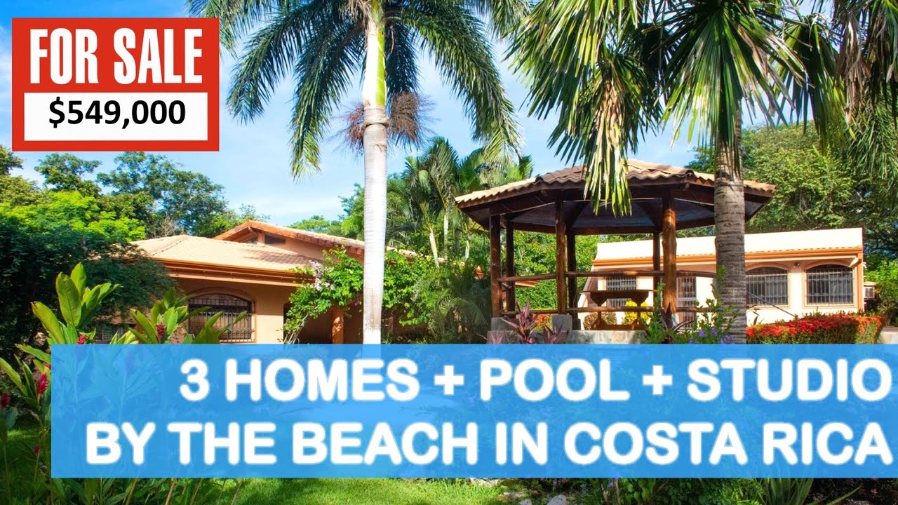 Costa Rica Homes for Sale - Compound with *Three* Homes, Pool & Studio - now SOLD!