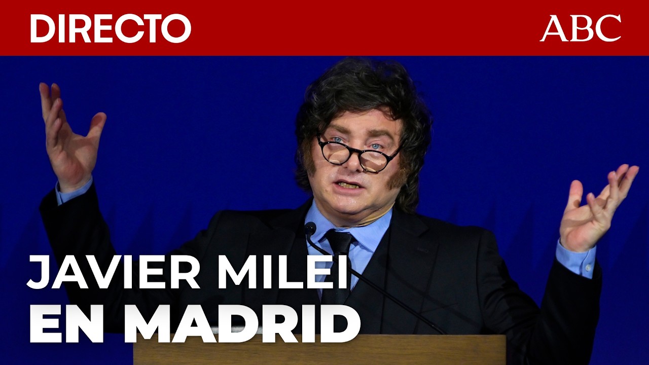 🔴 DIRECTO | Javier MILEI visita MADRID