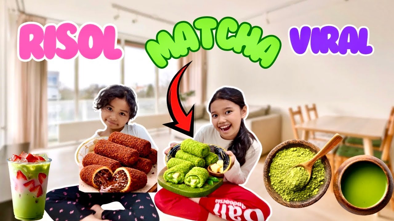 BERBURU TAKJIL RISOL MATCHA VIRAL!