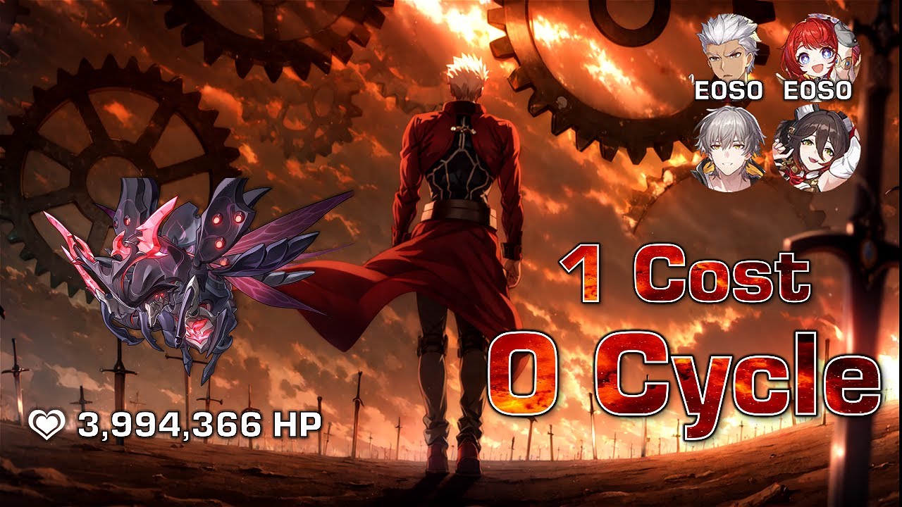 Unlimited Blade Works | E0S0 Archer 0-Cycle MoC 3.3 Swarm (1 Cost) | No Limited Eidolons | HSR 3.4