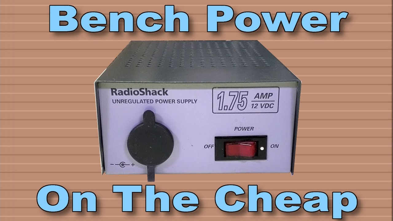 Radio Shack 22-502 12VDC unregulated linear power supply (2000)