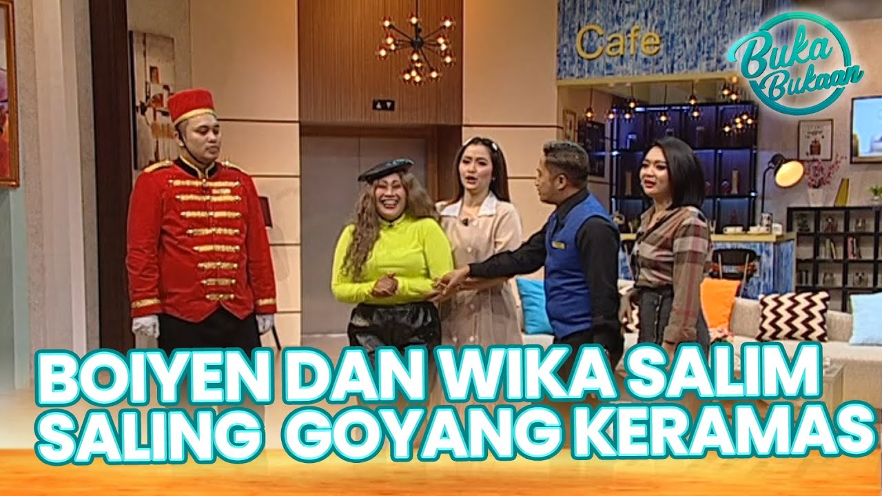 BOIYEN DAN WIKA SALIM  SALING  GOYANG KERAMAS | BUKA BUKAAN