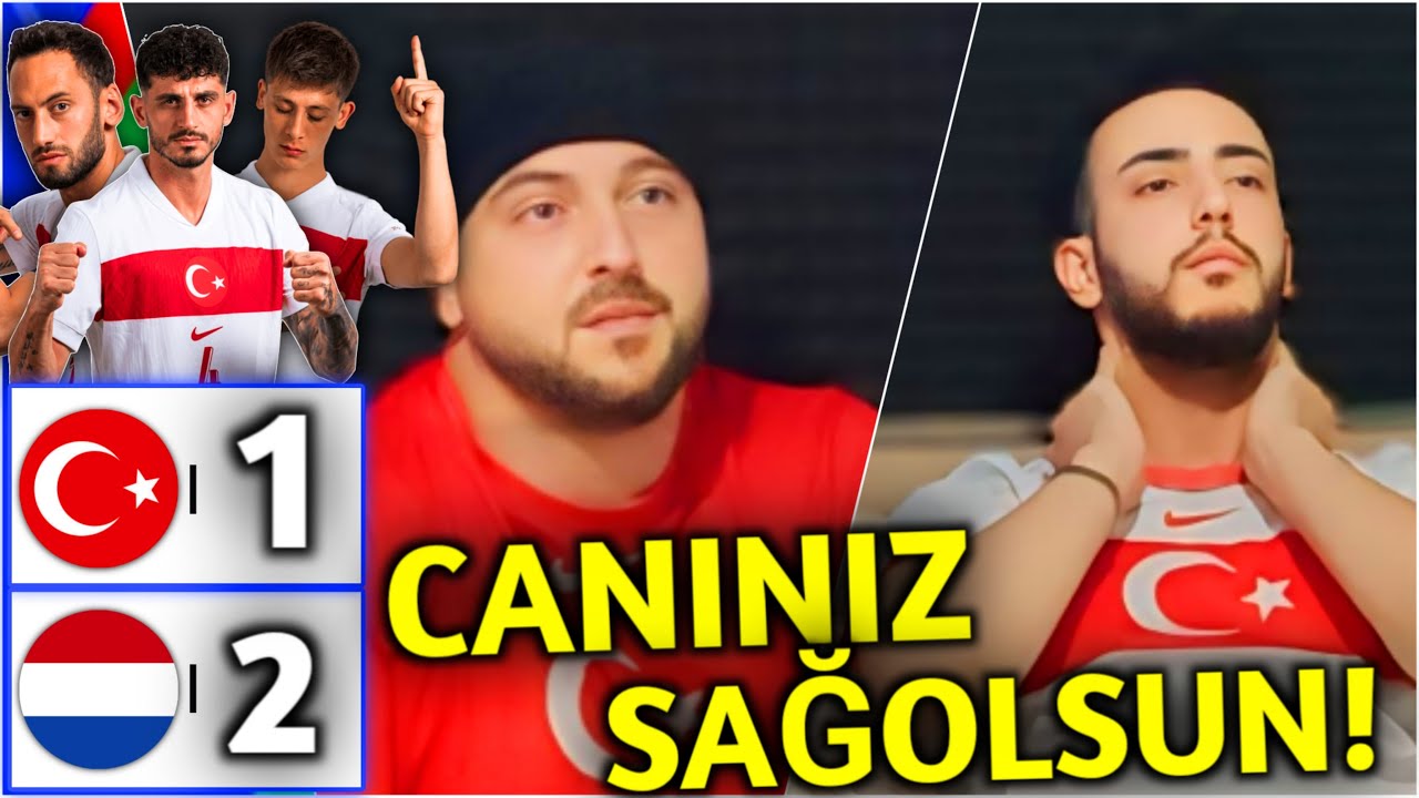 Türkiye - Hollanda Maçını İzledik | TÜRKİYE 1-2 HOLLANDA