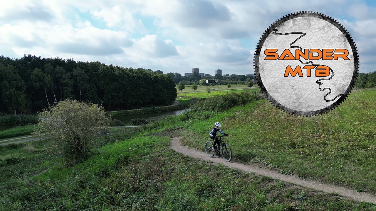 MTB Bergschenhoek. Een nieuw deel, een nieuwe crash.