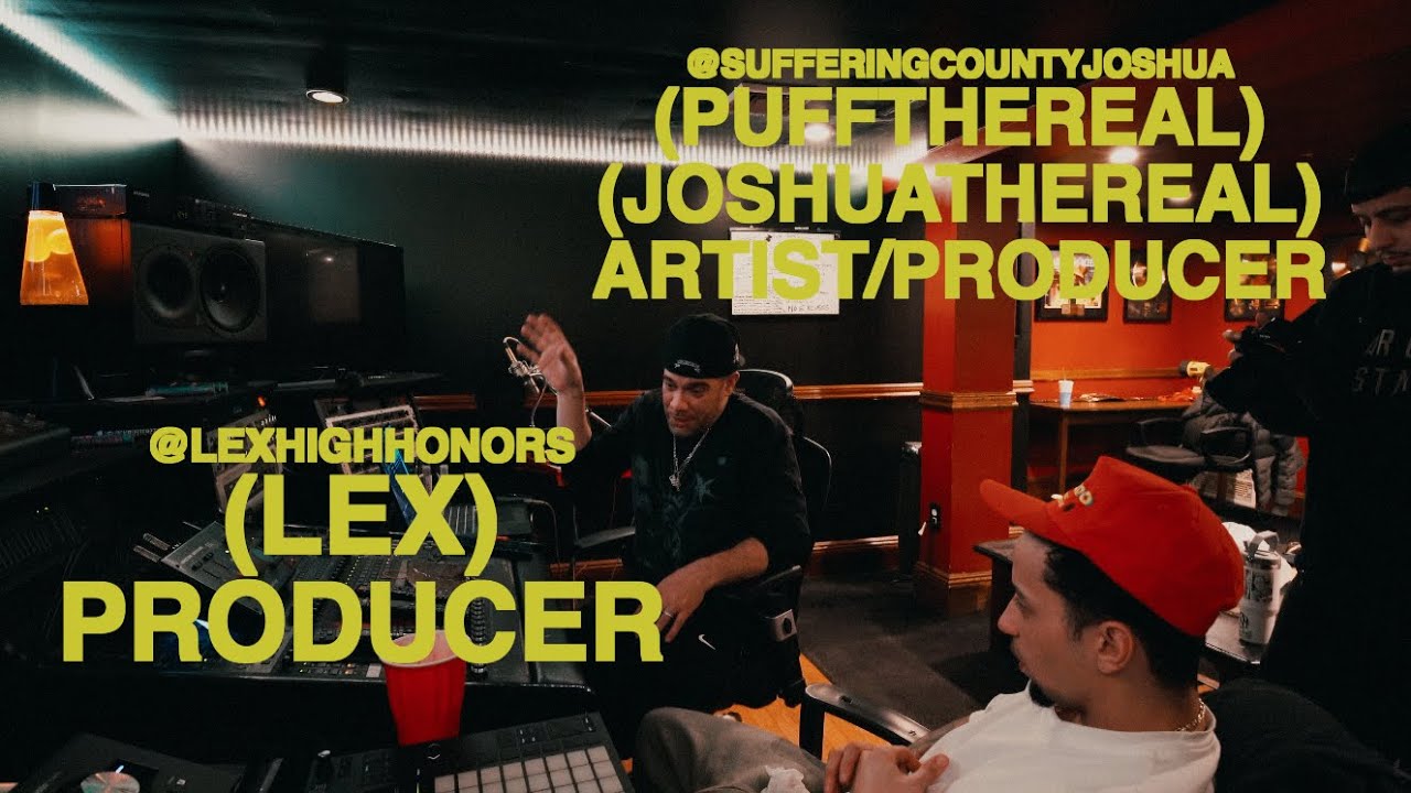 in-studio vlog  @LEXHIGHHONORS  & @sufferingcountyjoshua at legendary 6shot studio