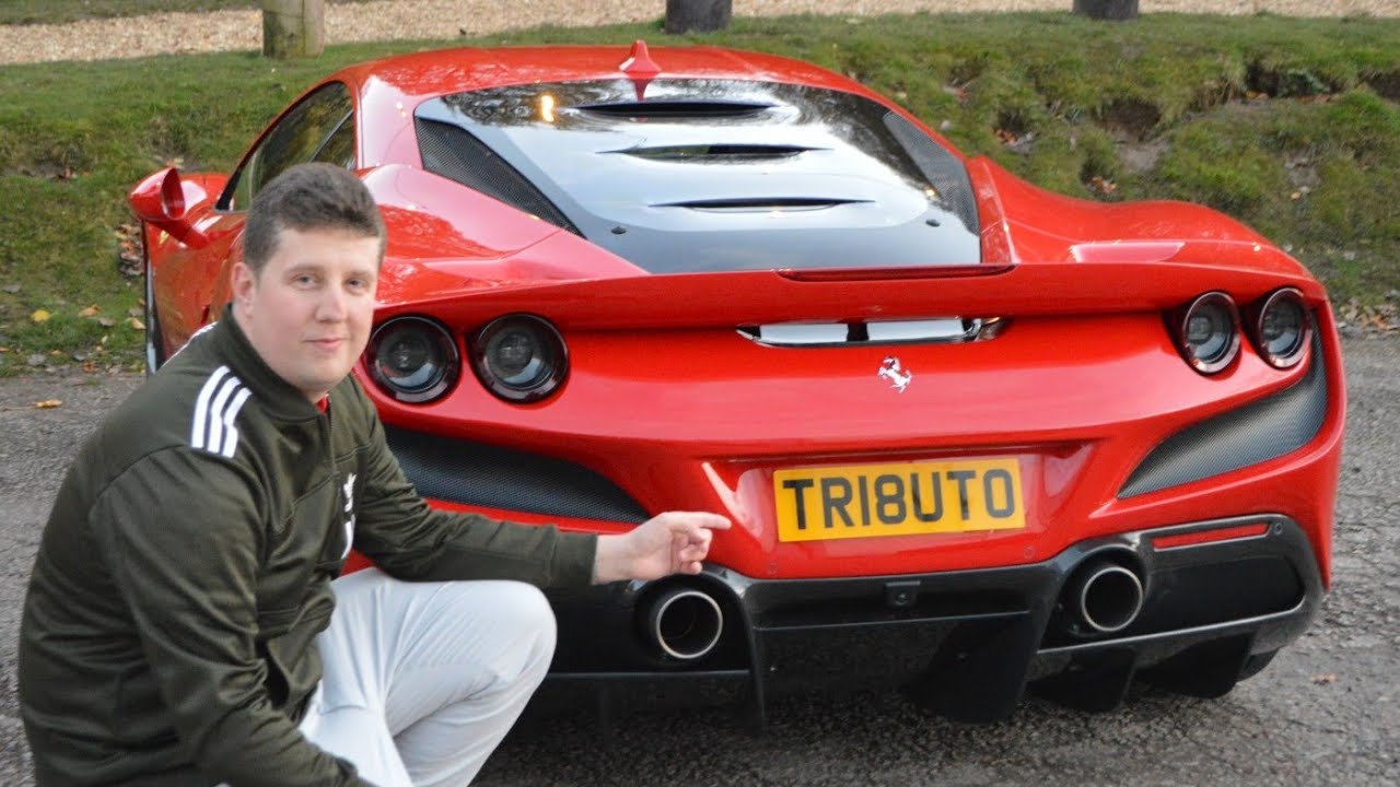 Brand New Ferrari F8 Tributo First Drive Out To Caffeine And Machine Delivery Mileage