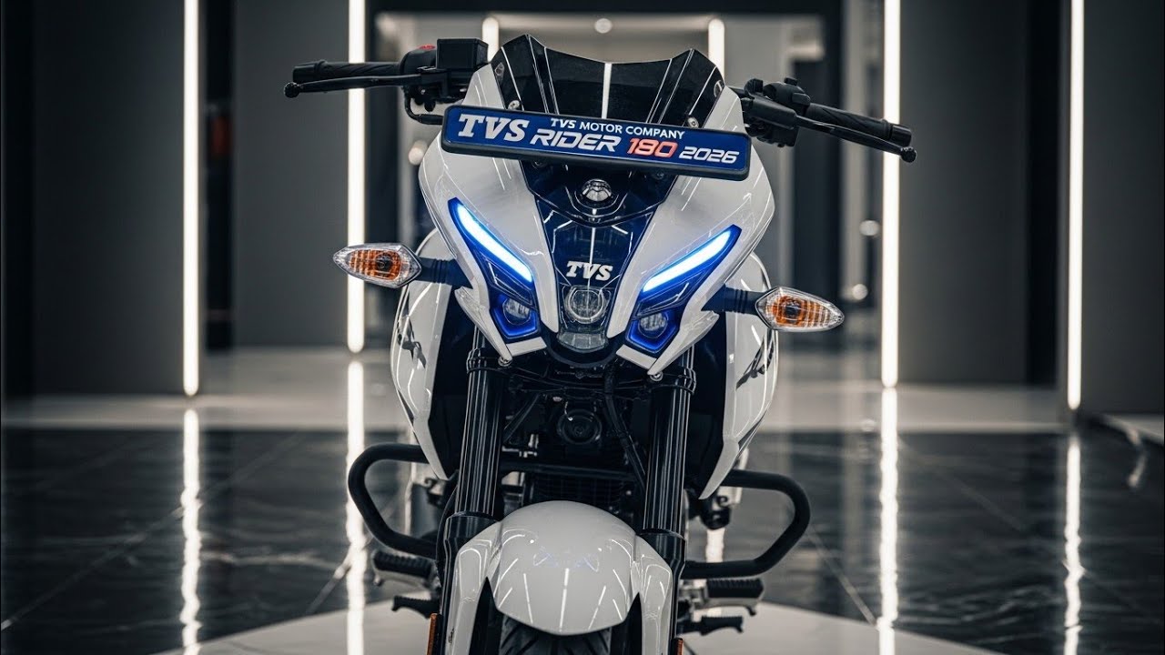 2026 TVS Rider 180cc 🔥 इतनी खतरनाक लुक वाली बाइक पहले कभी नहीं देखी!