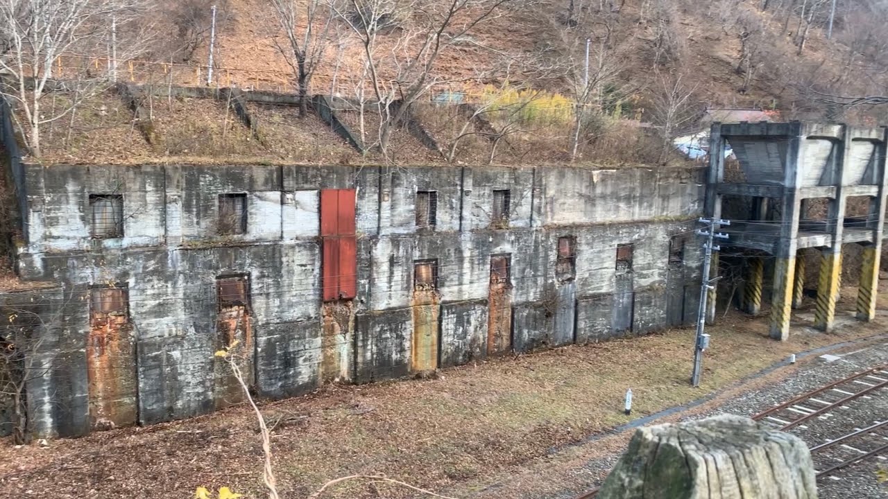 岩手県　釜石鉱山跡地