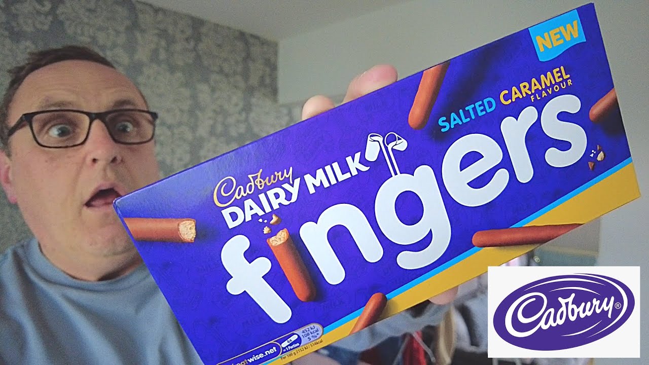 CADBURY Chocolate Fingers with NO Salted Caramel