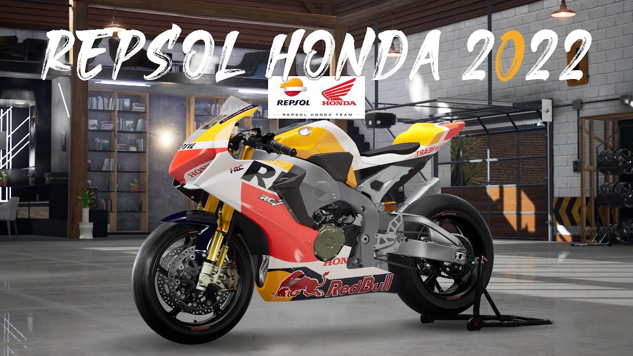 TEAM REPSOL HONDA MOTOGP 2022 | RIDE 4 LIVERY EDITOR
