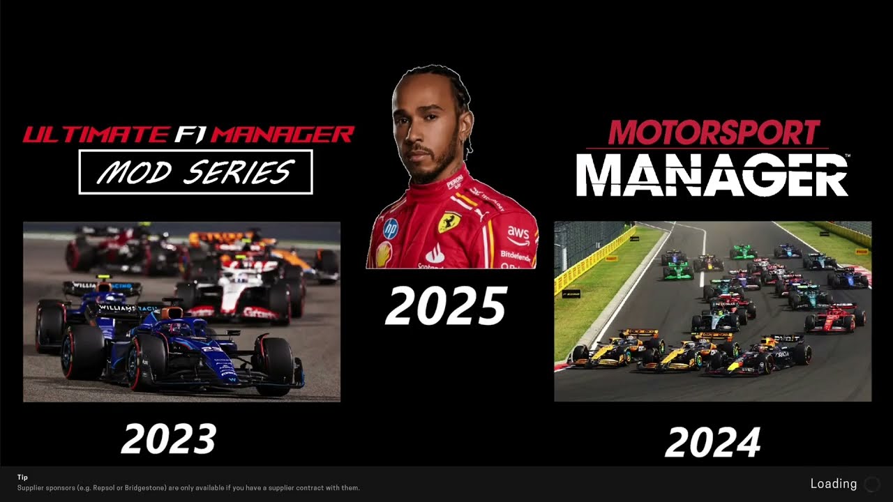 Installation Guide for the Ultimate Formula 1 Manager Mod Series for Motorsport Manager