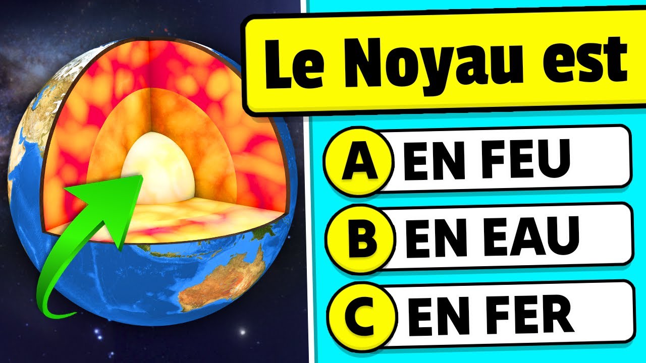 🌍 Quiz ULTIME sur la PLANÈTE TERRE 🌋☄️ | FACILE à IMPOSSIBLE | Quiz Culture Générale
