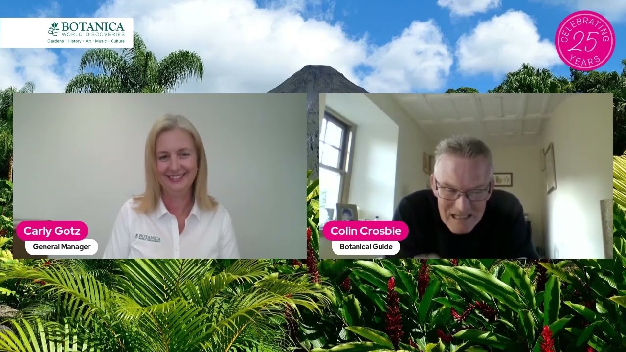 Costa Rica & Colombia with Botanical Guide Colin Crosbie