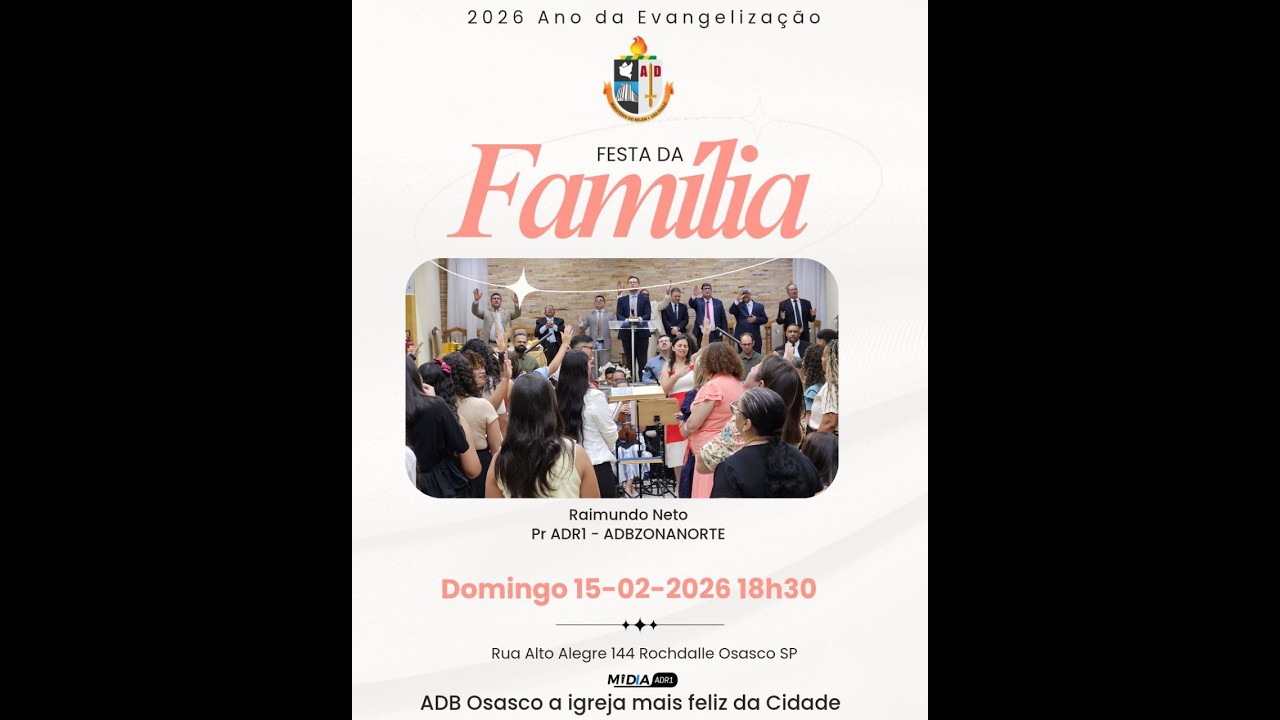 Campanha Clamor por Avivamento - 2026 Ano da Evangelização