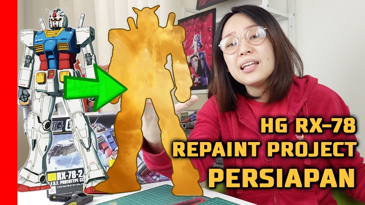 ALAT RAKIT REPAINT Gundam PEMULA ?  - Persiapan Rakit dan Repaint Gunpla! Project October 2019 Eps 1