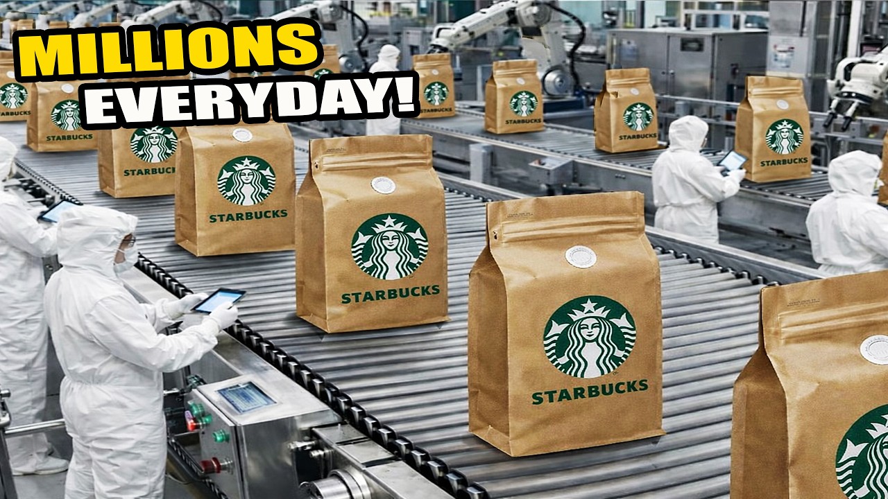How Starbucks Roasts Millions of Coffee Beans Every Day