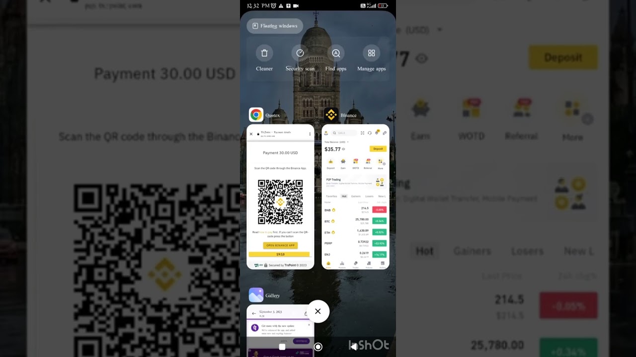 HOW TO DEPOSIT IN QUOTEX THROUGH BINANCE 🥳 | Binance pay | deposit | cash | profits | Mytradersaro