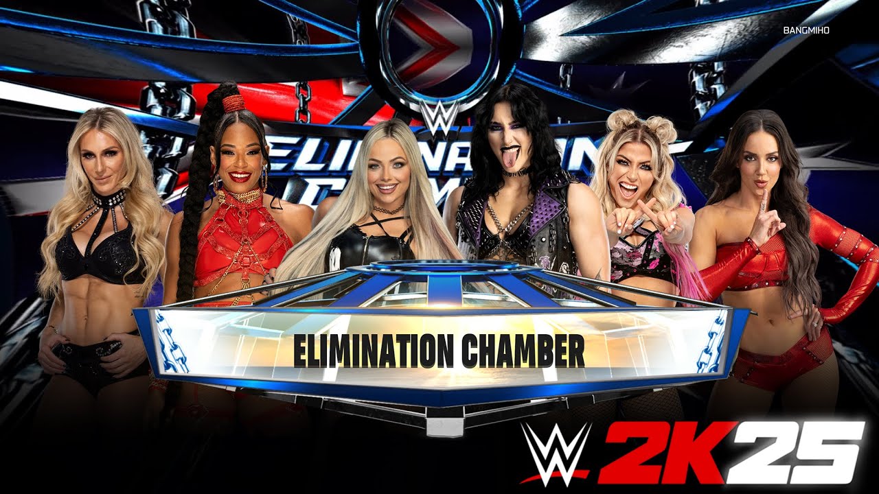Charlotte Flair VS Bianca Belair VS Liv Morgan VS Rhea Ripley VS Alexa Bliss VS Chelsea Green
