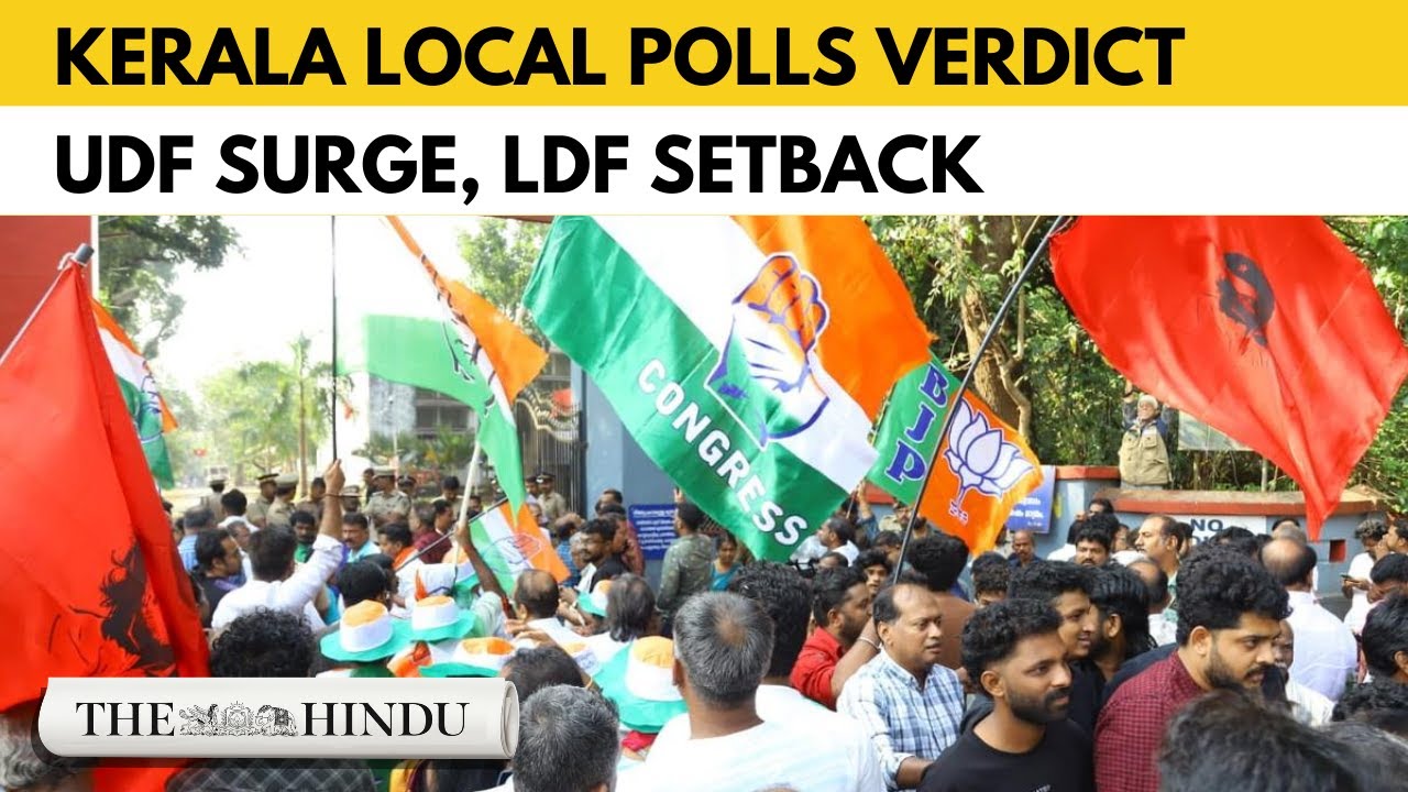 Kerala local polls: UDF surge, BJP wins Thiruvananthapuram Corporation