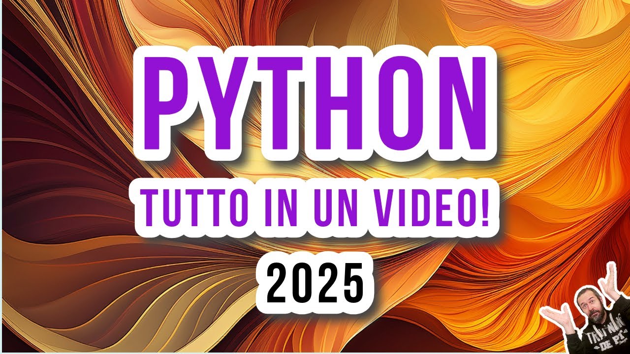 PYTHON tutto in un video! Imparare a programmare in 
