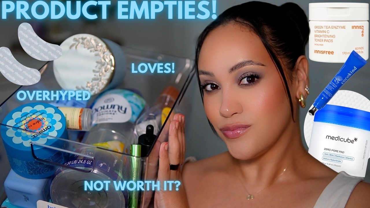 BRUTALLY HONEST PRODUCT EMPTIES! WILL I REPURCHASE OR DO I REGRET TRYING THEM?! | AMY GLAM ✨