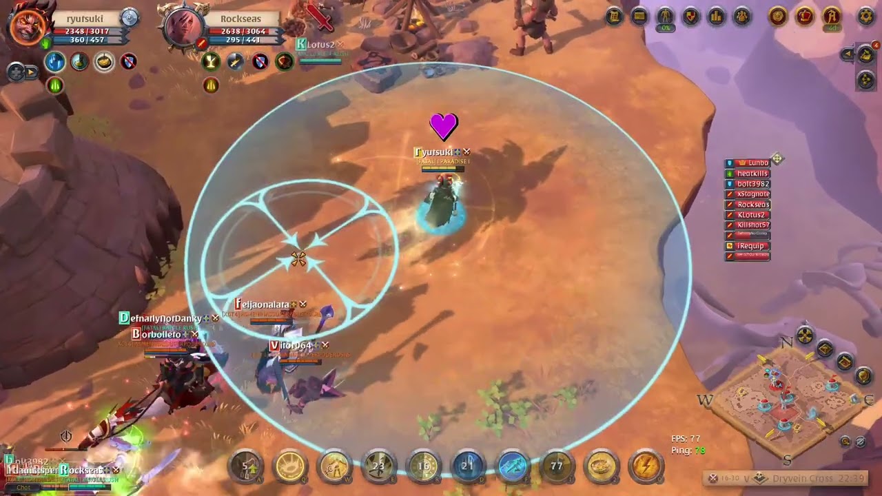 FATAL vs XOT4 Outpost Healer POV