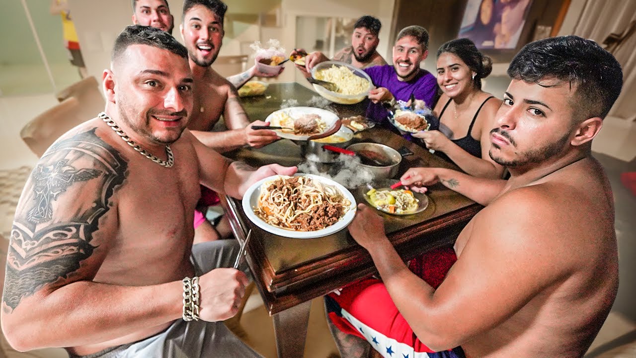 FIZ A MELHOR JANTA PARA MEUS AMIGOS