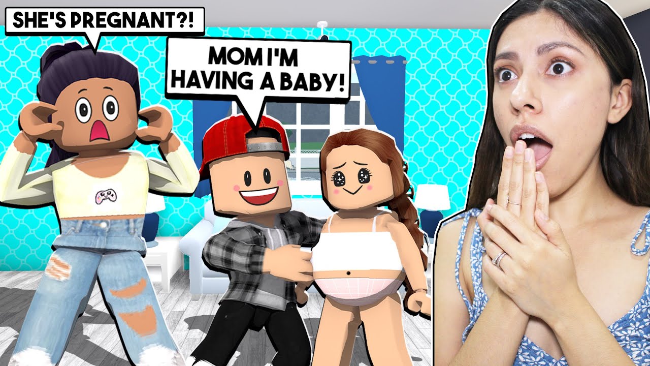 MY SON Is HAVING A BABY!  (Roblox Bloxburg Roleplay)