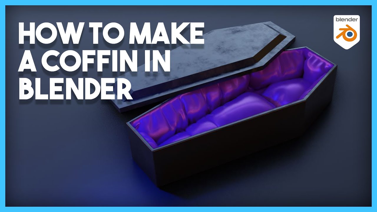 How to make a coffin in Blender