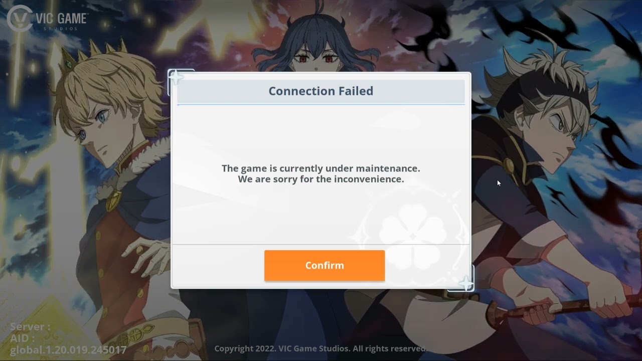 вот и всё прощай Black Clover Mobile