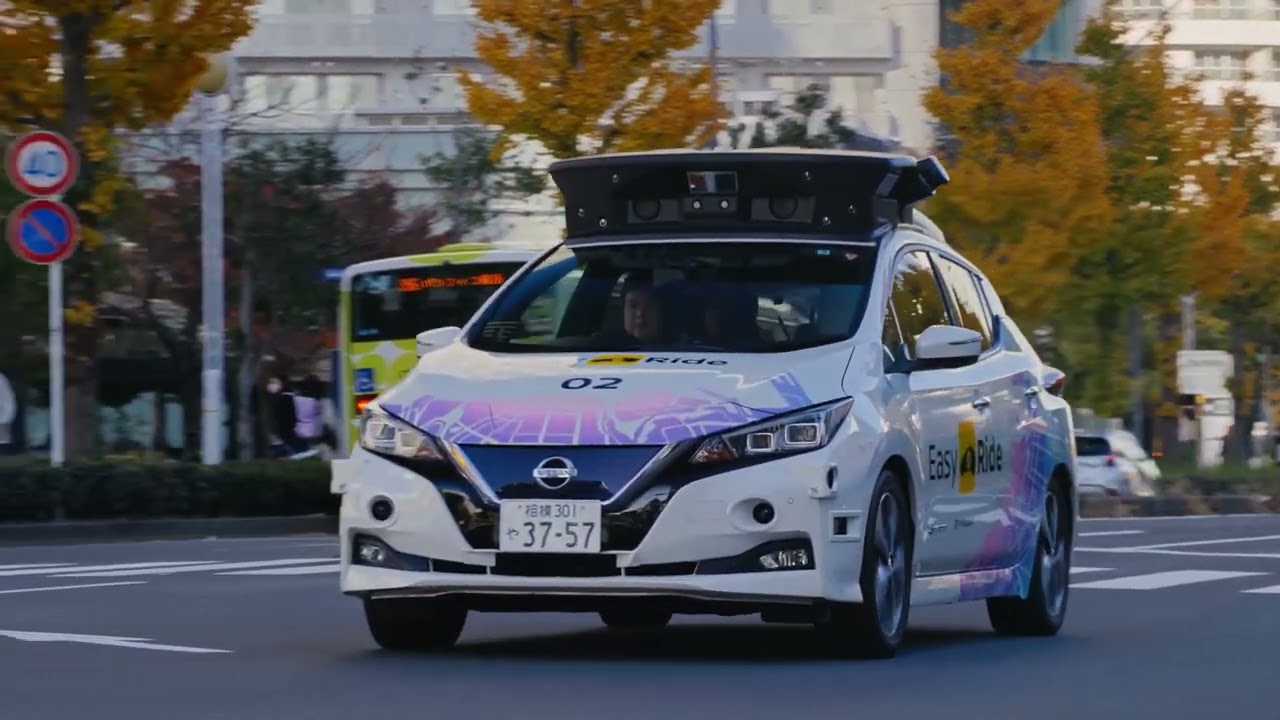 Nissan Demonstrates Autonomous-Drive Mobility Services Progress on Public Roads
