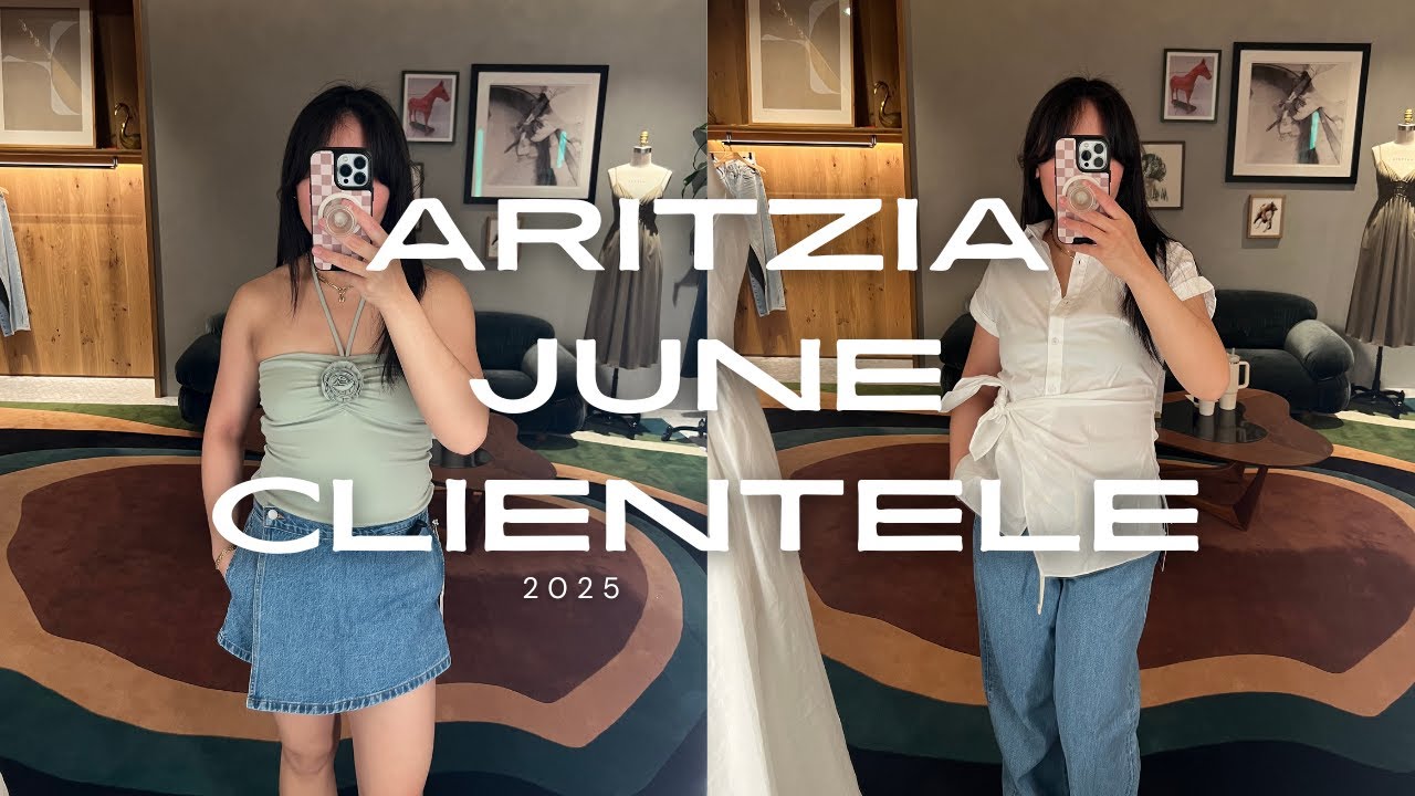 Aritzia June Clientele 2025| Shop with Me!