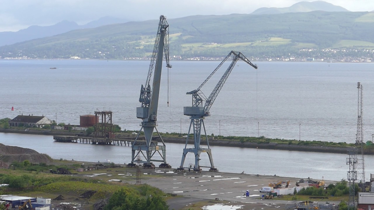 Inchgreen Crane Demolition