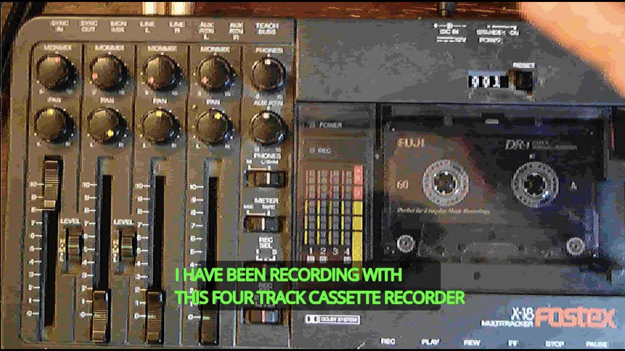 Four Track Cassette Recorder Demo