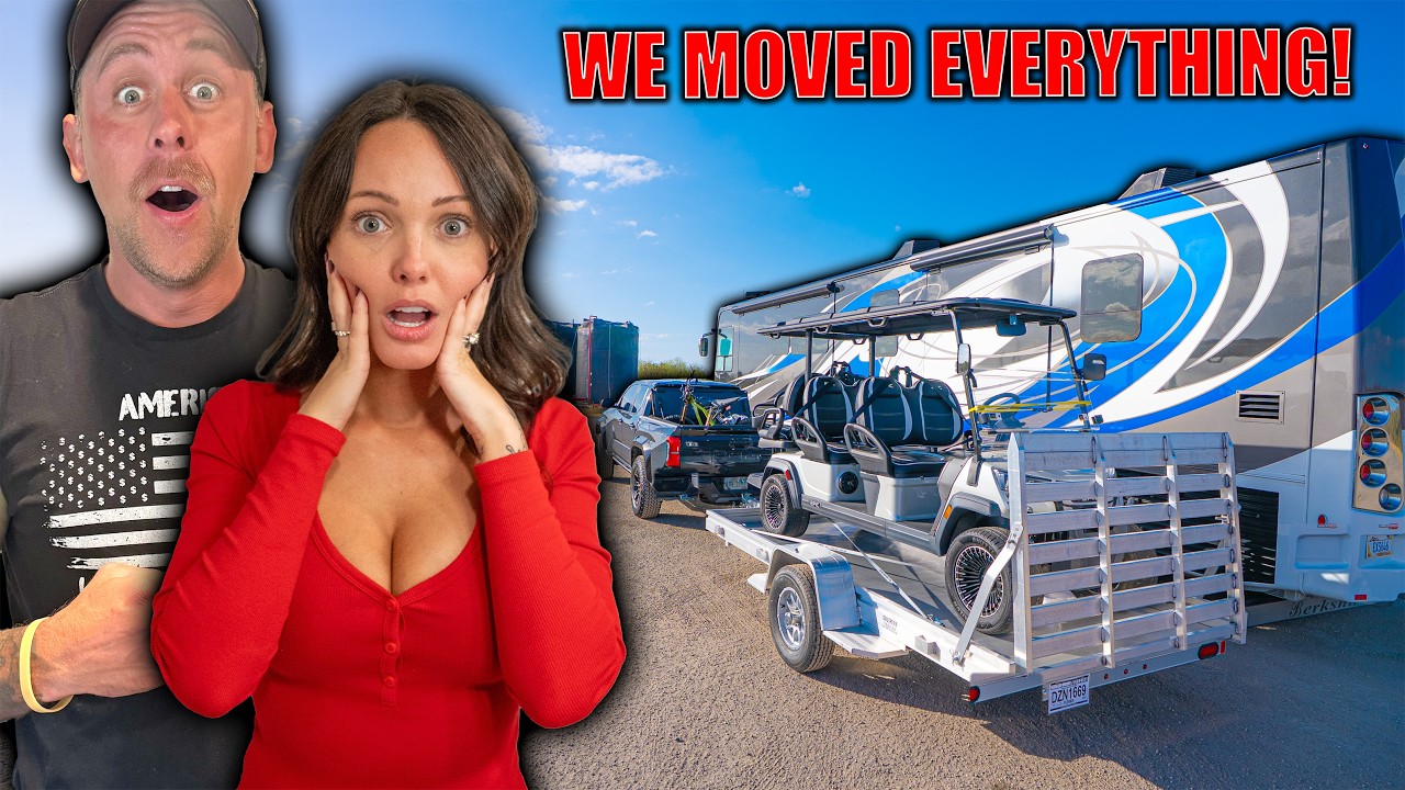 This Was A Nightmare!! We Are Back On The Road And Had To Move Everything! NOT FUN!!