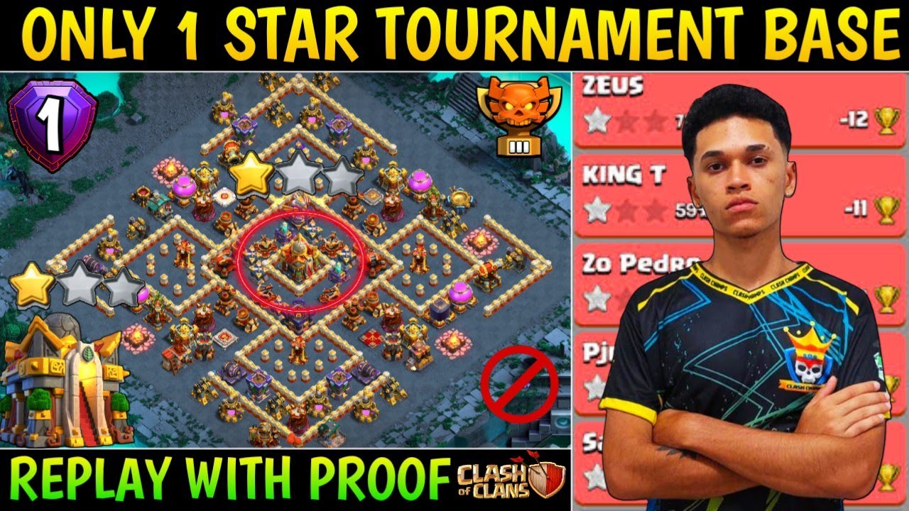 ONLY 1 STAR TH16 BASE LINK | TH16 TOURNAMENT BASE WITH LINK | TH16 ANTI 2 STAR WAR BASE | TH16 💀