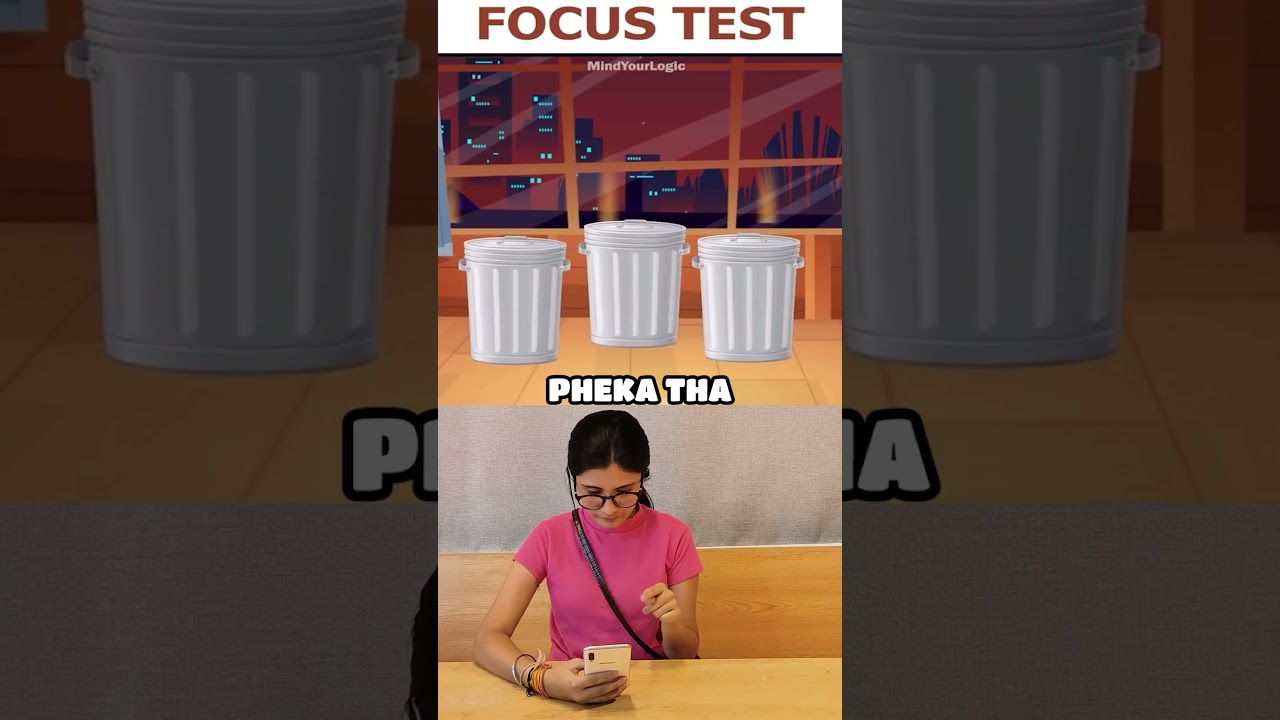 Focus Test Tamil With Ridhima -1 | Riddles in Tamil  | உங்க Brain🧠 எவ்ளோ Sharp-னு பாப்போமா ? #shorts