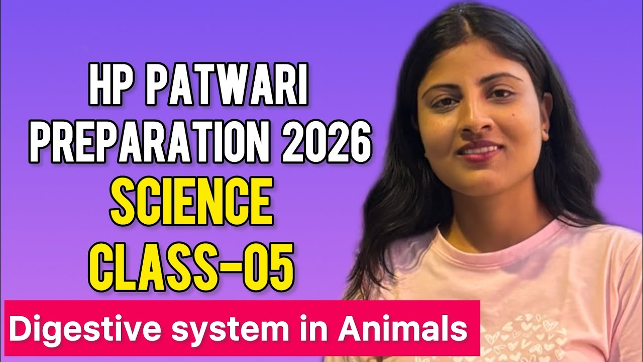 Digestive systems in Animals and Grass eating animals // science class-05