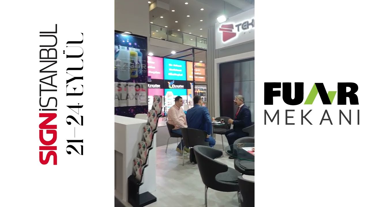 FUAR MEKANI SİGNİSTANBUL 2023 STAND PROJELERİMİZ