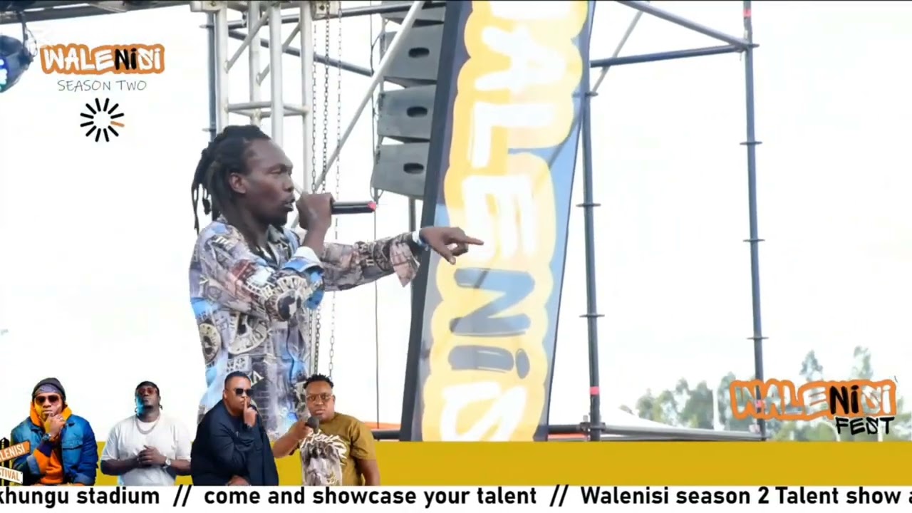 Vulai live performance at Buhungu stadium....Walenisi festival season 2