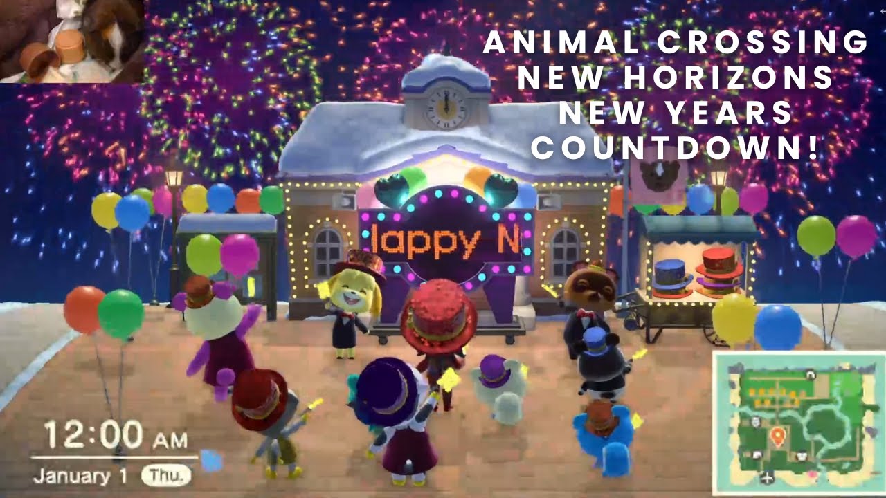 🎆 NEW YEAR’S EVE ON PEA FLAKE! 🎉 Countdown, Fireworks & Cozy Celebrations | ACNH Ep. 33🌿